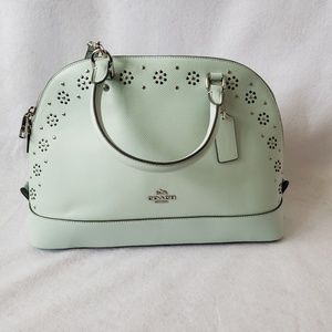 NWT Coach Seaglass Sierra Satchel